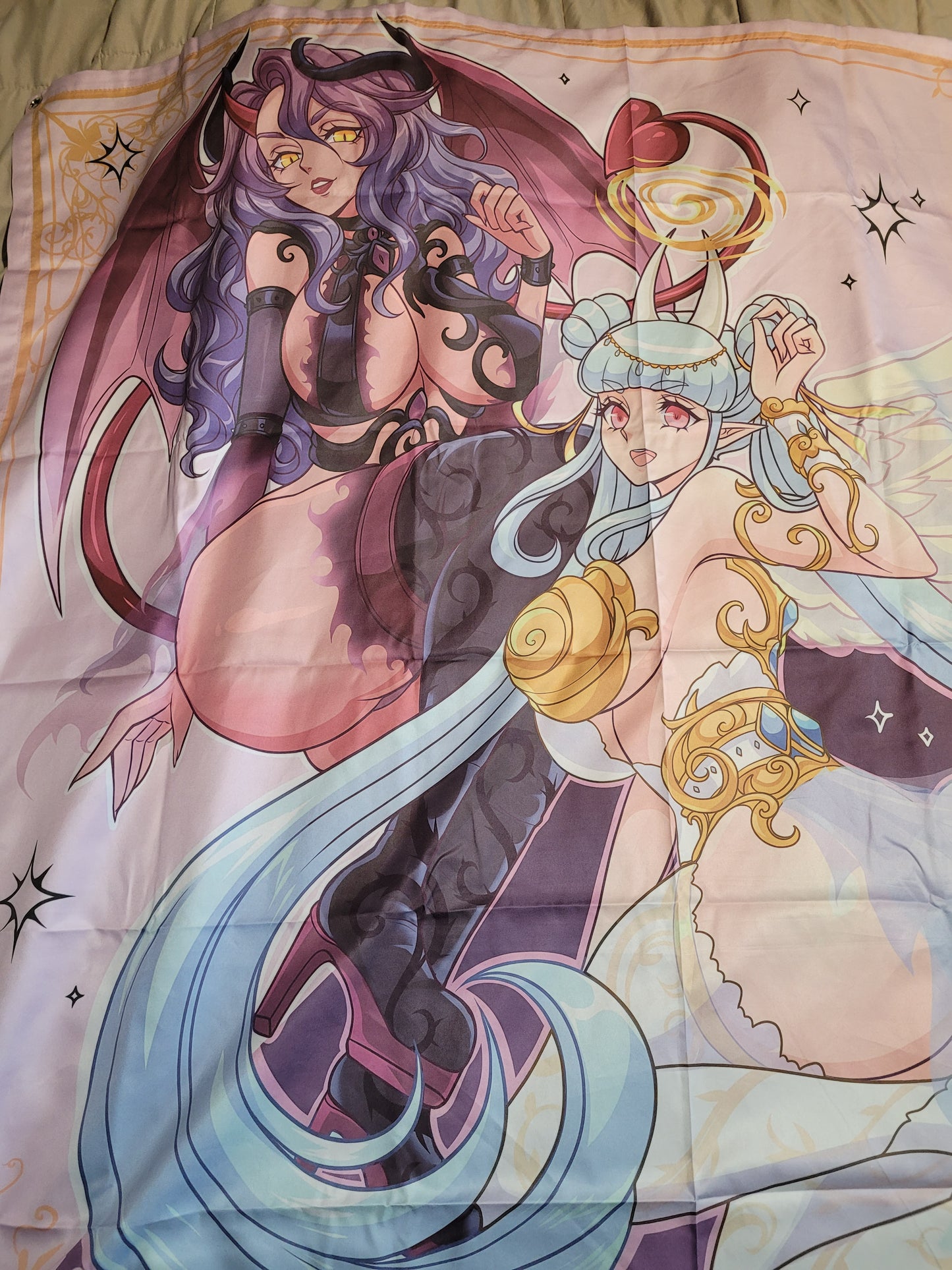 Angel and Devil Tapestry