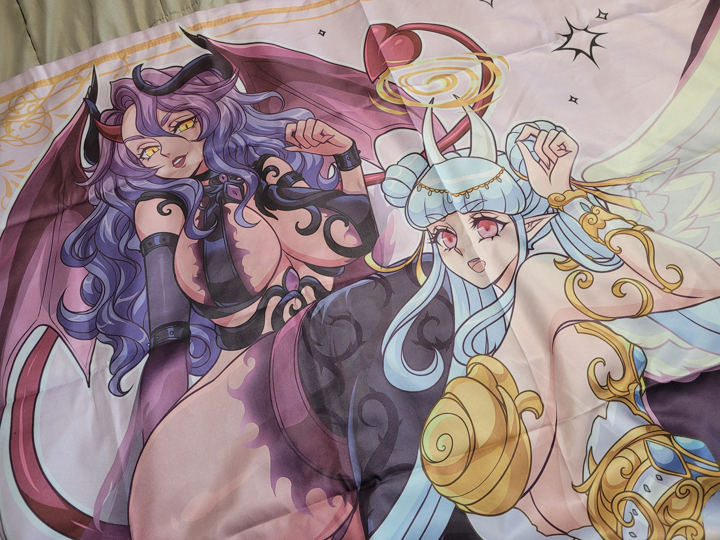 Angel and Devil Tapestry