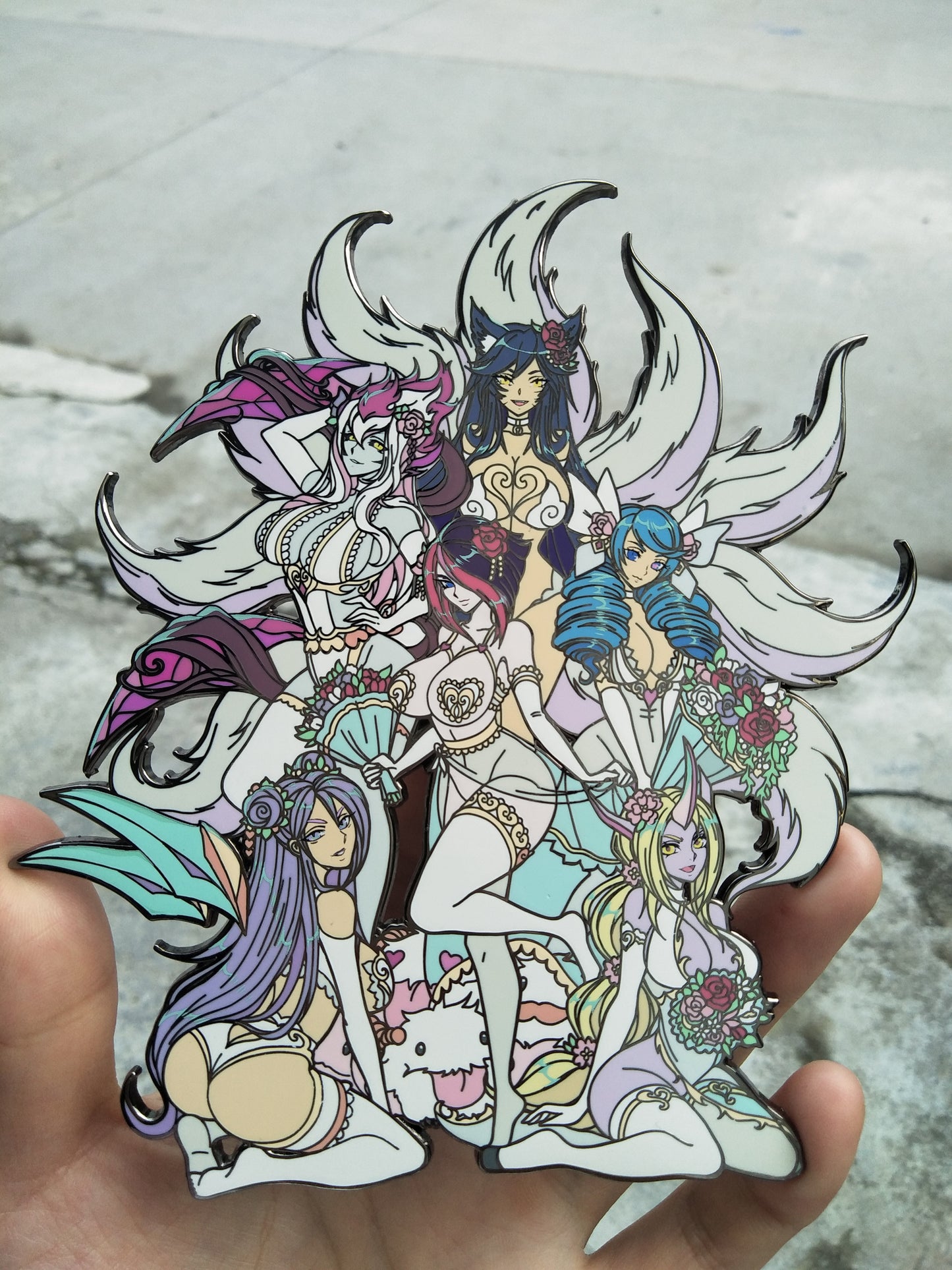 (In Production) Ultimate Champion Wedding -Legendary Harem Pin