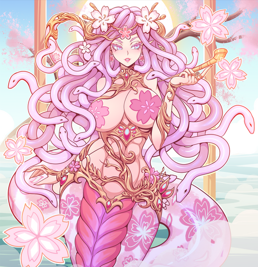 Sakura Medusa Tapestry Limited Edition