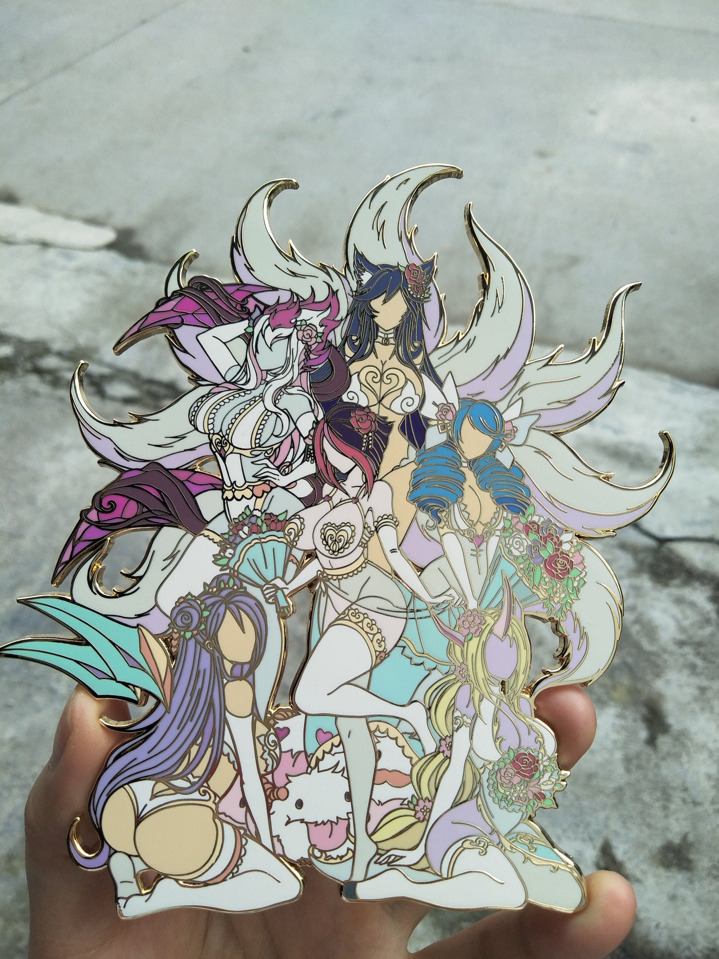 (In Production) Ultimate Champion Wedding -Legendary Harem Pin