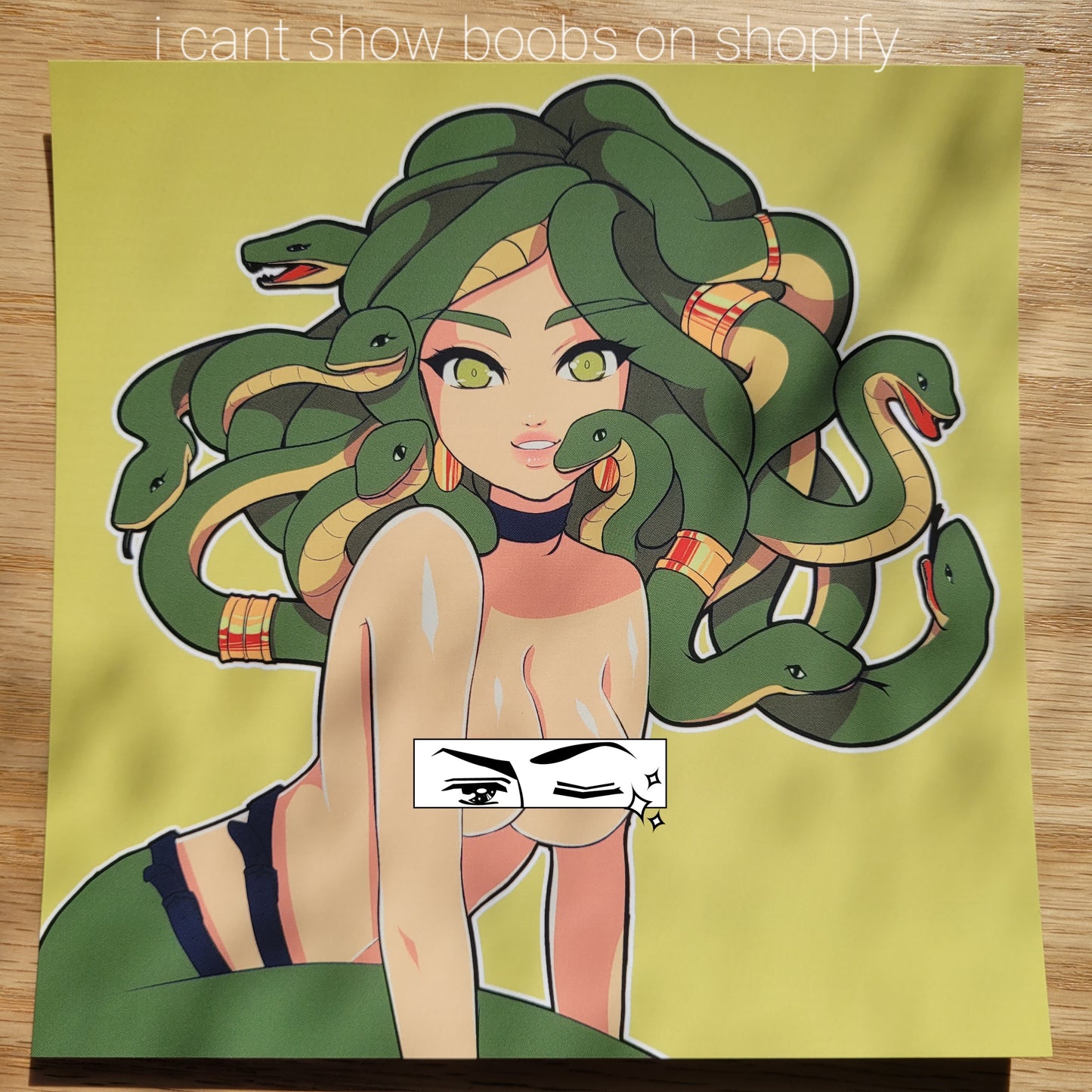 Soft Medusa Print & Stickers