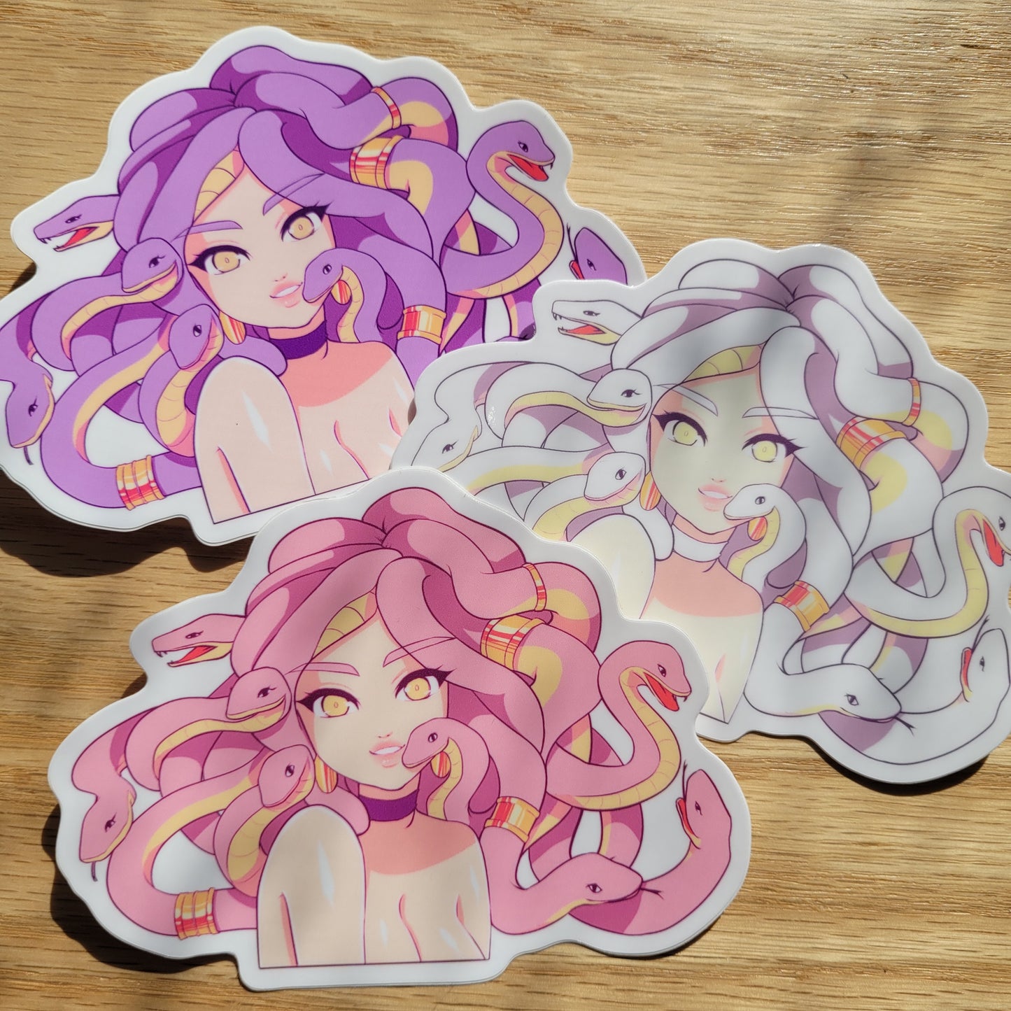 Soft Medusa Print & Stickers