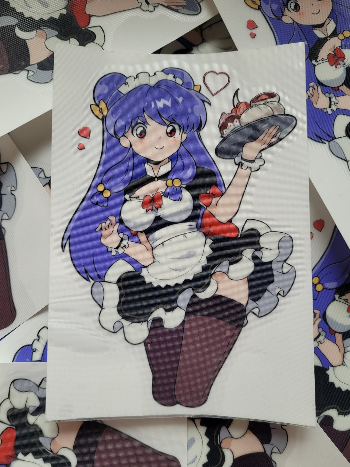 Maid Shampoo Decal