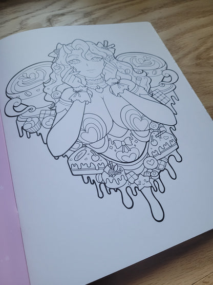 Thicc N Spicy Coloring Book