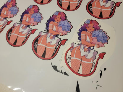 Ophelia Bouquet Sticker