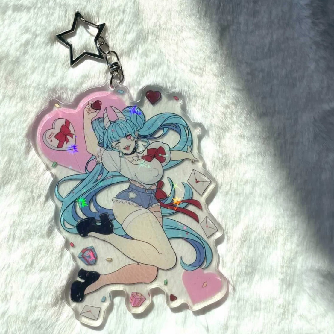 Valentine's Day Delight Charm - Mochi